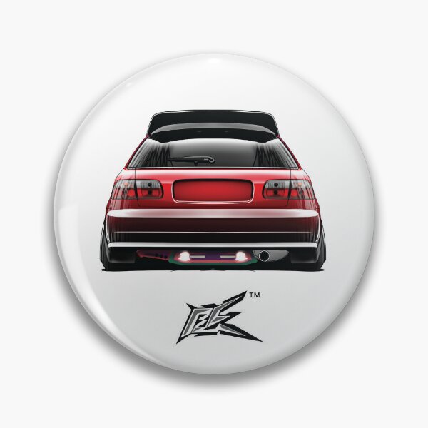 Item preview, civic eg rear colorshift red black   designed and sold by NaquashM.