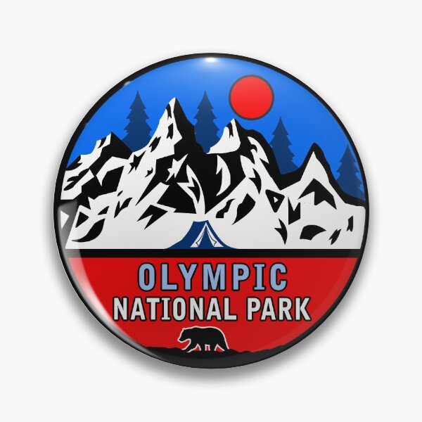 Vista previa del artículo con la obra «Parque Nacional Olímpico», diseñado y vendido por Nature-Book.