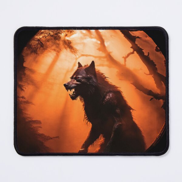 Item preview, Spooky Werewolf Artwork designed and sold by Planetporridge.