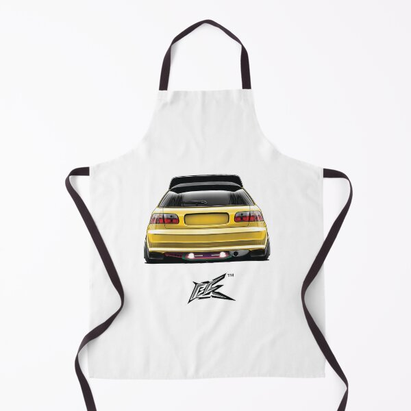Item preview, civic eg rear yellow  designed and sold by NaquashM.