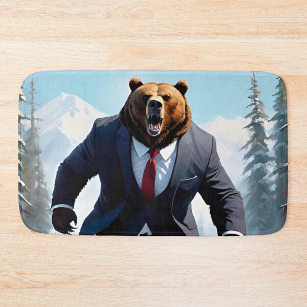 Item preview, The Suited Grizzly: Business Meets Wild designed and sold by GrizzlyCollective.