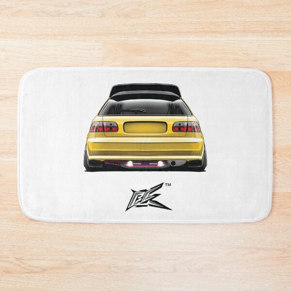 Item preview, civic eg rear yellow  designed and sold by NaquashM.