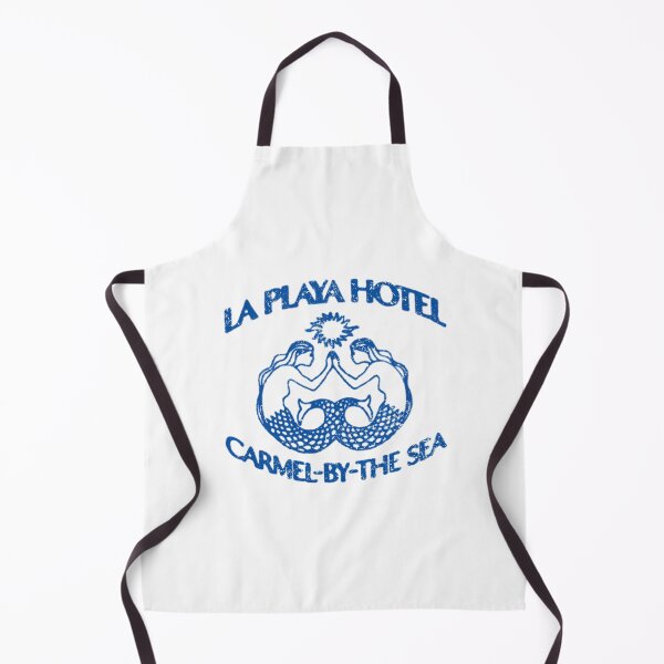 Item preview, 1980s La Playa Hotel - Steve Jobs - blue print - worn, aged print designed and sold by retropetrol.