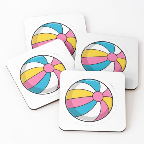 Item preview, Colorful and summery beach ball designed and sold by Fly-with-my.