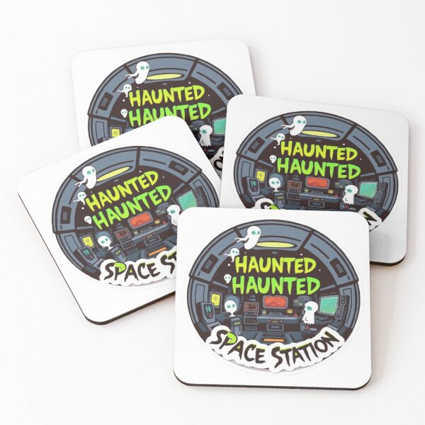 Item preview, Haunted Space Station - Eerie Alien Sci-Fi Design designed and sold by DITCHB .