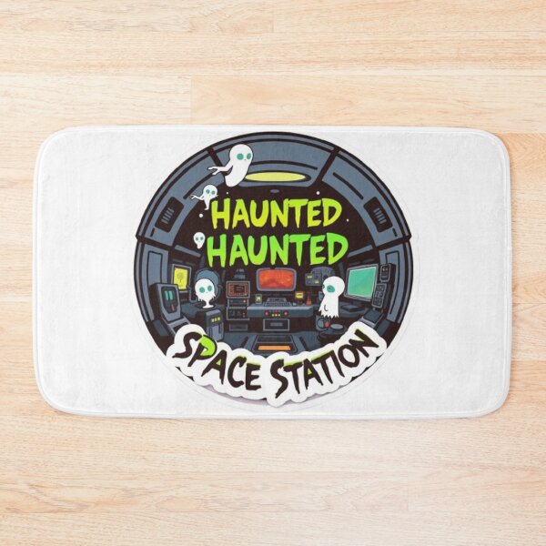 Item preview, Haunted Space Station - Eerie Alien Sci-Fi Design designed and sold by DITCHB .