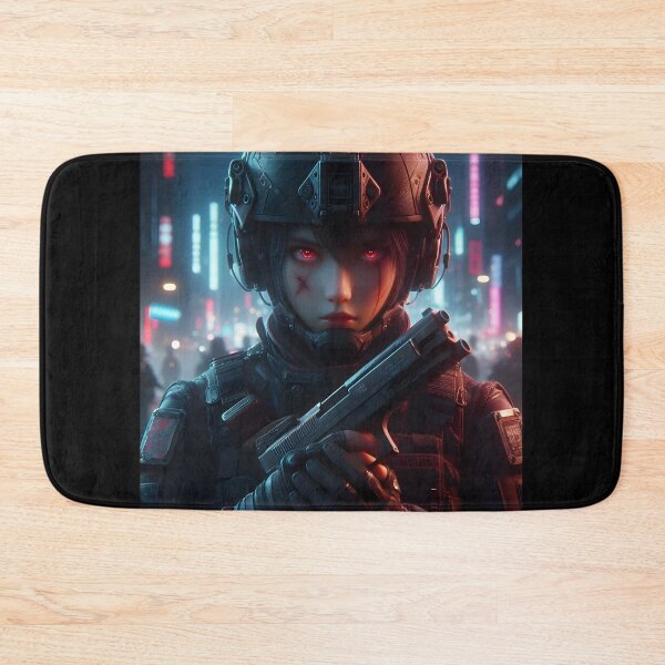 Item preview, Female Soldier of the Future designed and sold by GalleryBrisArt.