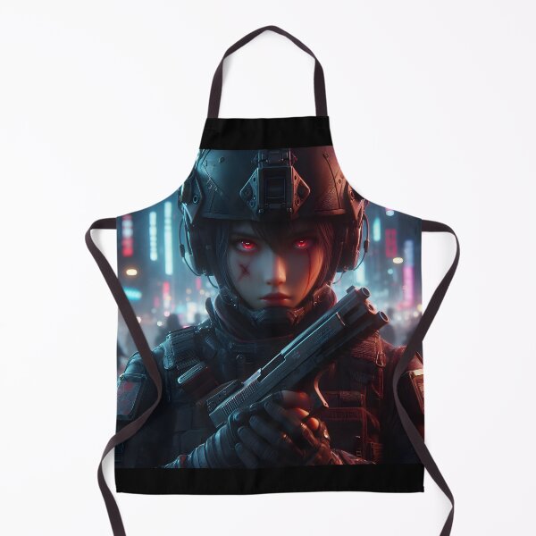 Item preview, Female Soldier of the Future designed and sold by GalleryBrisArt.