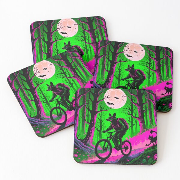Item preview, Spooky Shredders: Halloween Animals Biking Adventure designed and sold by GrizzlyCollective.