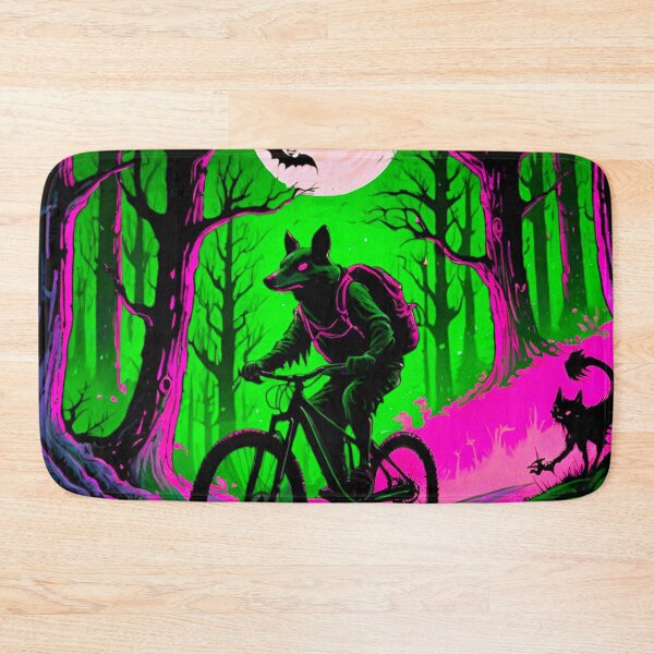 Item preview, Spooky Shredders: Halloween Animals Biking Adventure designed and sold by GrizzlyCollective.
