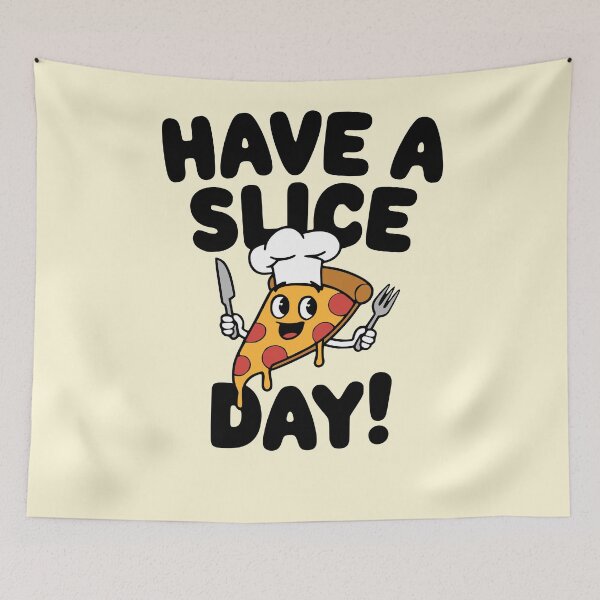 Item preview, Have A Slice Day! Cute Pizza Pun designed and sold by PMCreative.