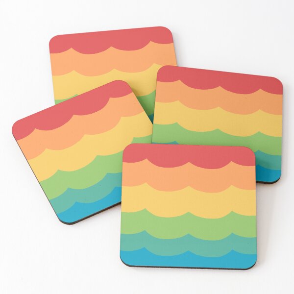 Item preview, Poppy Rainbow Waves designed and sold by TheBreezyCat.