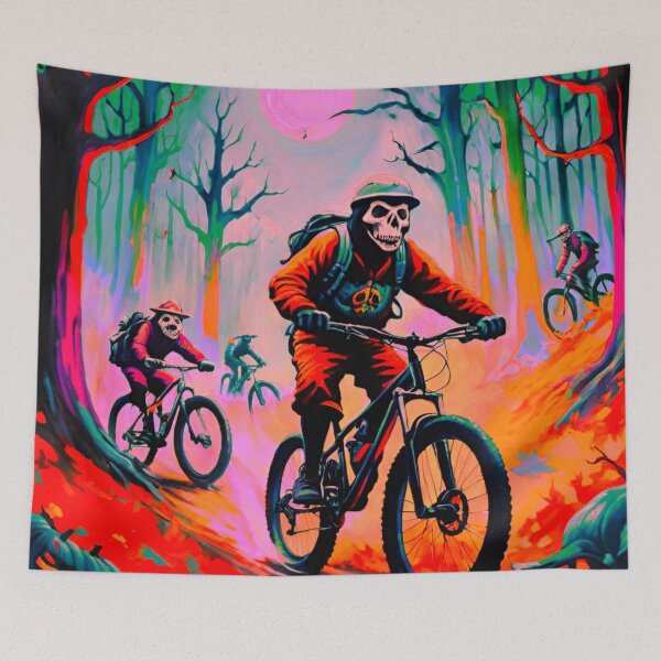 Item preview, Halloween Beast Riders: Animals on the Trail designed and sold by GrizzlyCollective.