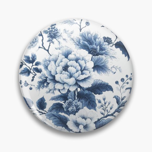 Artikelvorschau, Blaue Chinoiserie, Blaue Chinoiserie Asien entworfen und verkauft von erkinmaddison.