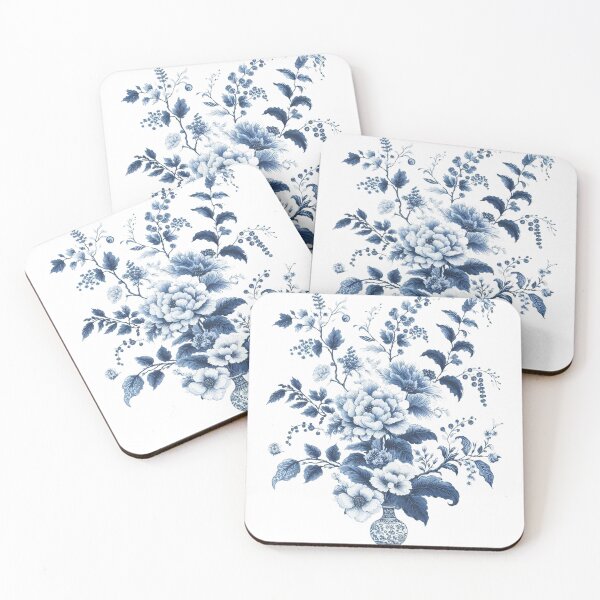 Item preview, Blue Chinoiserie, Blue Chinoiserie Asia designed and sold by erkinmaddison.