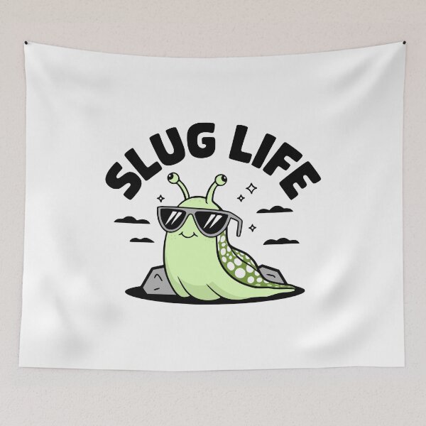 Item preview, Slug Life! Cute Slug Pun designed and sold by PMCreative.