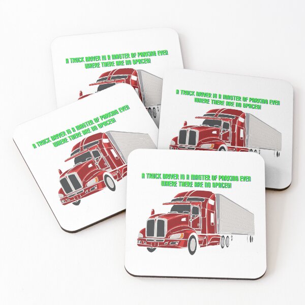 Item preview, Truck driver: a master at parking where there are no spaces! designed and sold by Peters50.