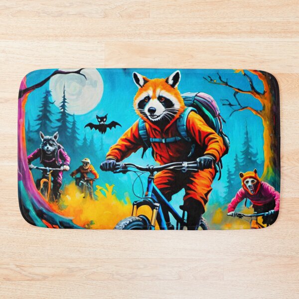 Item preview, Halloween Mountain Bike Madness designed and sold by GrizzlyCollective.
