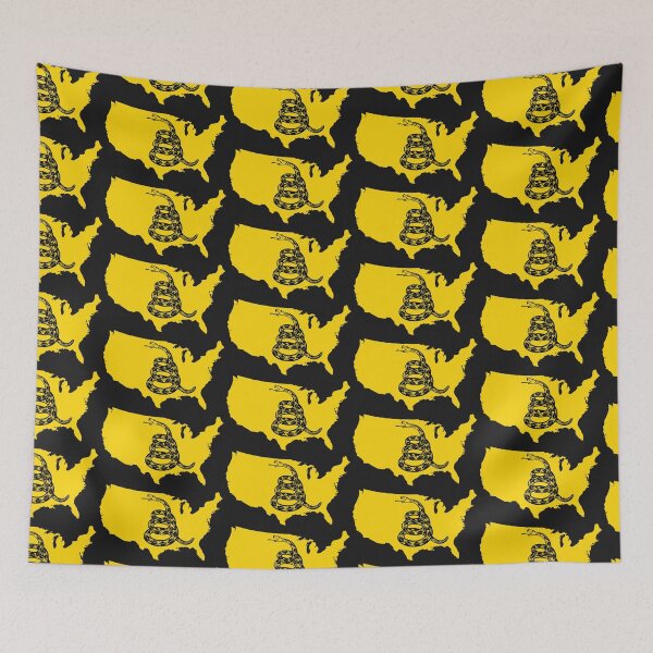 Item preview, United States of America   - Freedom Is The Superpower - Gadsden Snake Flag - Dont Tread On Me design designed and sold by pelagio.