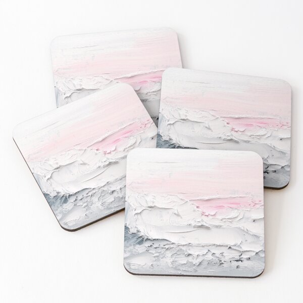 Item preview, Sea Pink Sandy wall art  designed and sold by AlizmayStudio.
