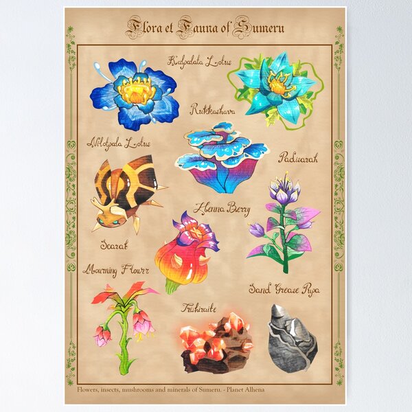 Item preview, Flora et Fauna - Sumeru designed and sold by Planet Alhena.