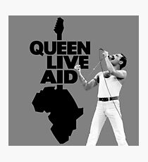 Queen Live Aid Photographic Print