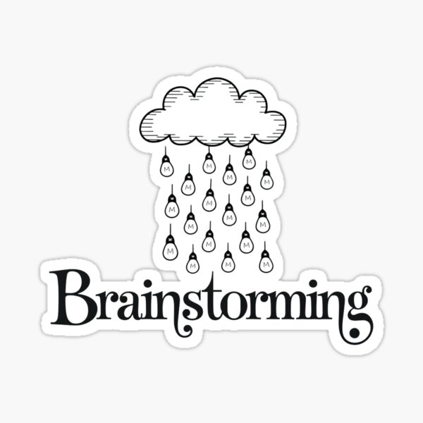 Item preview, Brainstorming designed and sold by FusiTink.