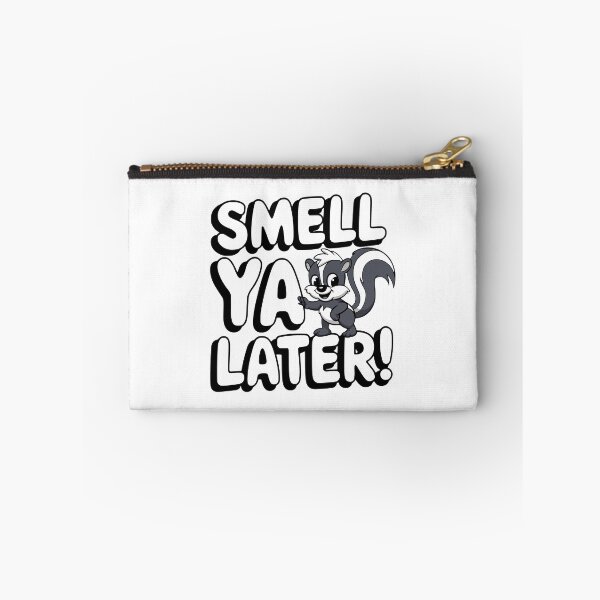 Item preview, Smell Ya Later! Cute Skunk Pun designed and sold by PMCreative.