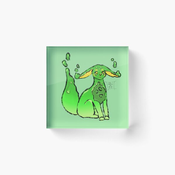 Item preview, Slime Poison Fox Evolution designed and sold by HedgieDoll.