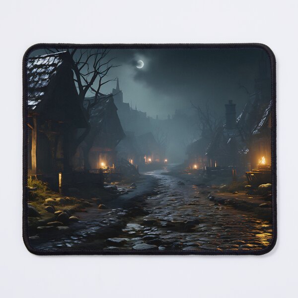 Item preview, Halloween - Spooky Village designed and sold by KootenayDesigns.