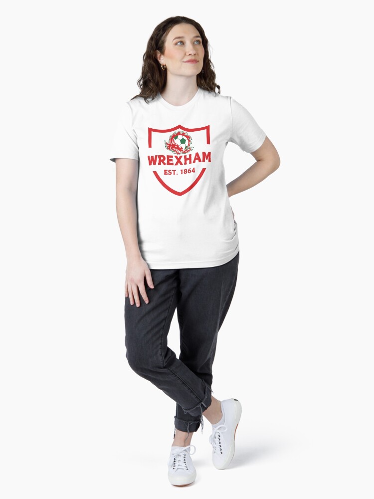 Thumbnail 4 of 7, Essential T-Shirt, Wrexham Est. 1864: Celebrate the Legacy designed and sold by tbcreationsuk.