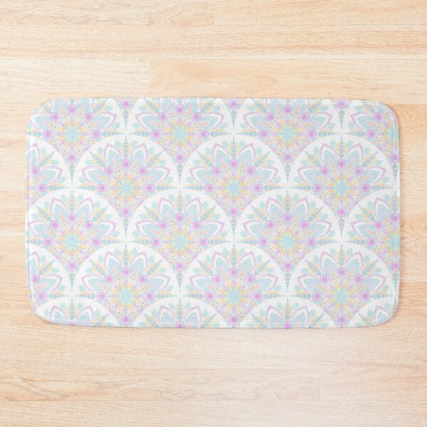 Item preview, Pastel Rainbow Ice Cream Sundae Art Deco Mandala designed and sold by Triplicate Limited.