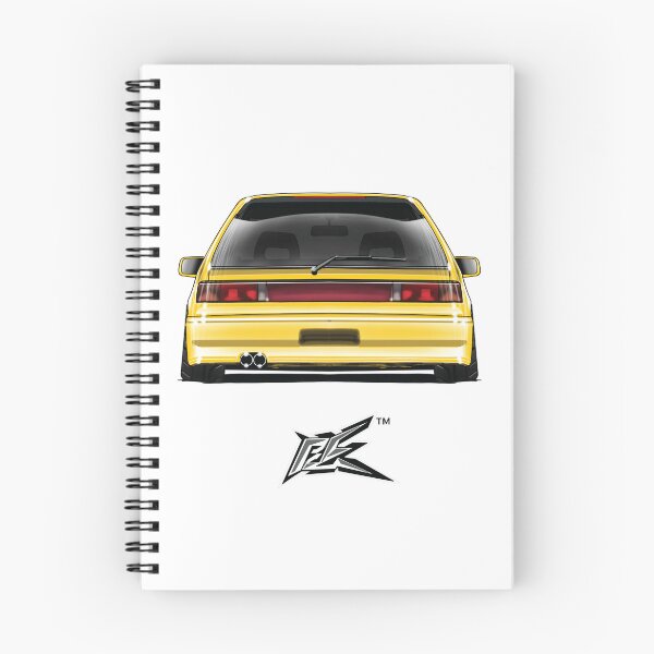 Item preview, civic ef rear yellow  designed and sold by NaquashM.