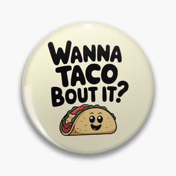 Artikelvorschau, Willst du Taco Bout It! Lustiges Taco-Wortspiel entworfen und verkauft von PMCreative.