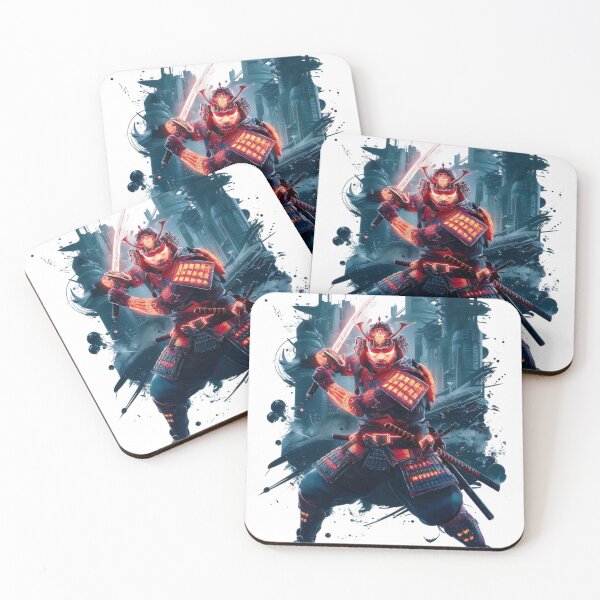 Item preview, Samurai in action. designed and sold by MyHappyArtShop.