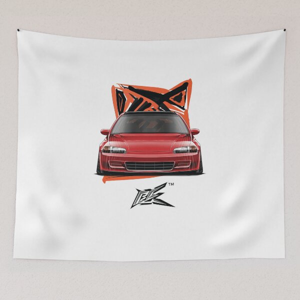 Item preview, civic eg6 red  designed and sold by NaquashM.