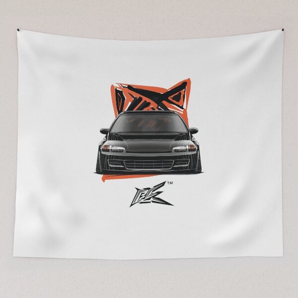 Item preview, civic eg6 black  designed and sold by NaquashM.