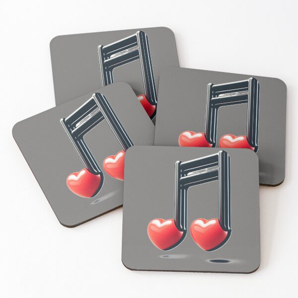 Item preview, Amor en notas musicales designed and sold by debbiebento.