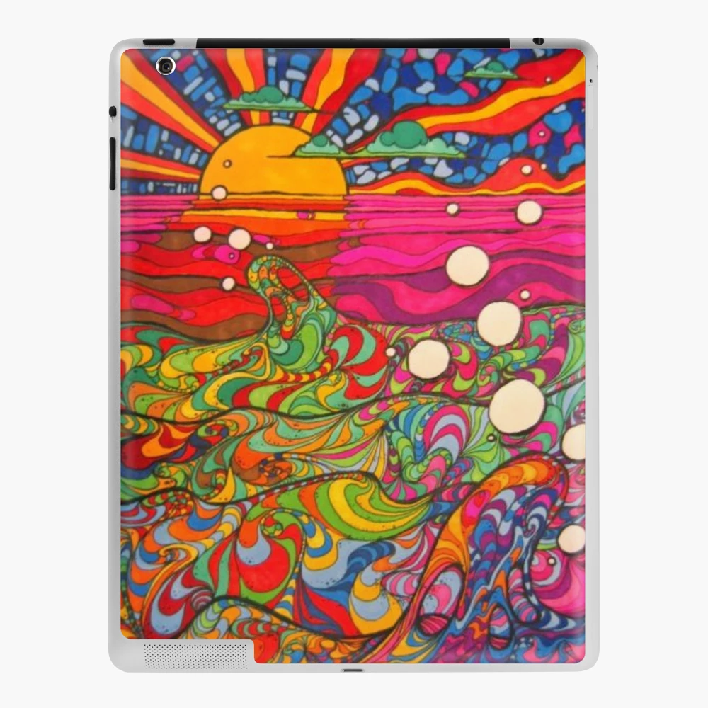  Qxydgklt Hippie Trippy Indie Case Compatible with