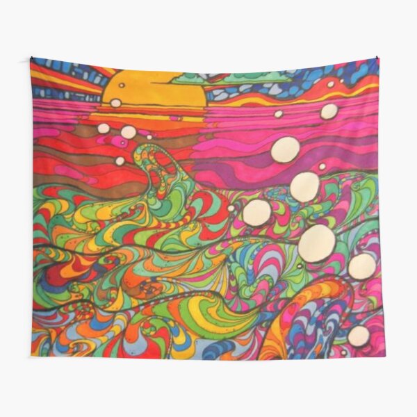 Hippie Mushroom Psychedelic Tapestry Mushroom Trippy Hippie Magical Eye  Hawaiian Shirt - Trendy Aloha - Trendy Aloha