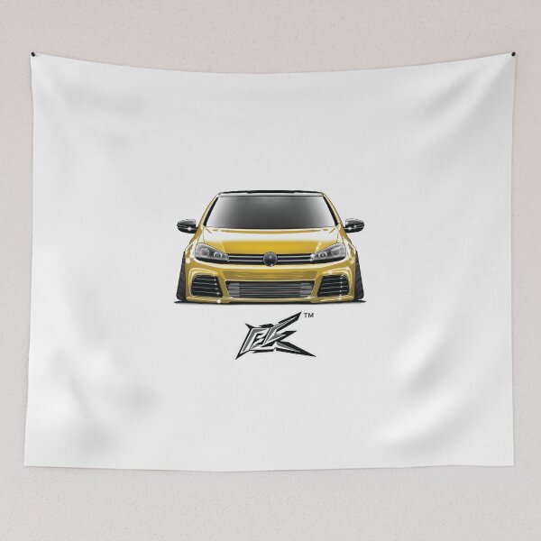 Item preview, popular german midsize hatchback mk6 yellow  designed and sold by NaquashM.