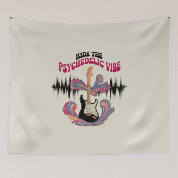 Item preview, Mind Waves: Ride the Psychedelic Vibe designed and sold by Situstshirts.