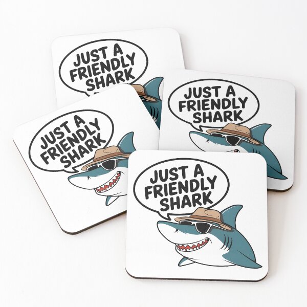 Item preview, Just A Friendly Shark designed and sold by Simo200.