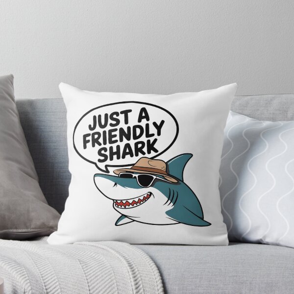 Item preview, Just A Friendly Shark designed and sold by Simo200.