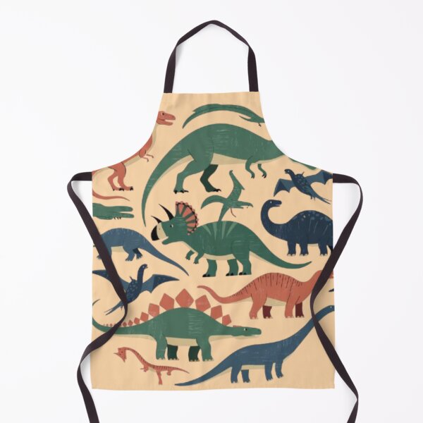 Item preview, Various types of Dinosaurs, such as a T-Rex, a Triceratops, a Pterodactyl, and a Stegosaurus designed and sold by 123ks.
