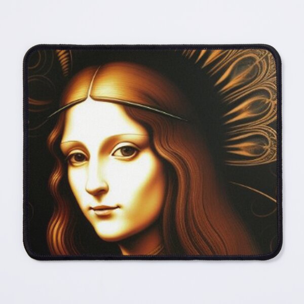 Item preview, Golden Glow Mona Lisa designed and sold by TheDarkWardrobe.