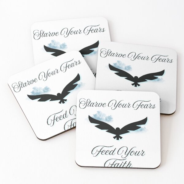 Item preview, Starve your fears / feed your faith  designed and sold by StikEmUp Stickers .
