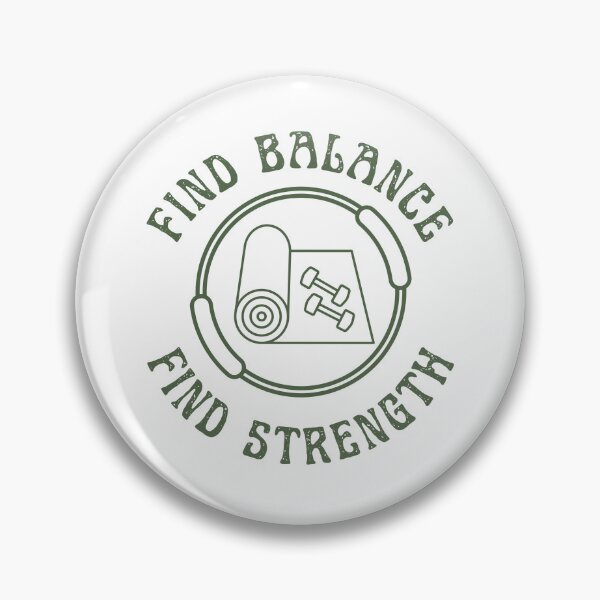Item preview, Find Balance Find Strength designed and sold by Saimia.