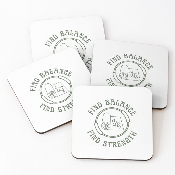 Item preview, Find Balance Find Strength designed and sold by Saimia.