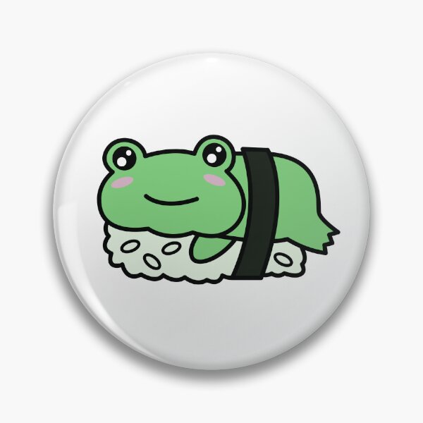 Item preview, Whimsical Frog Sushi Roll  designed and sold by VibeTwist.